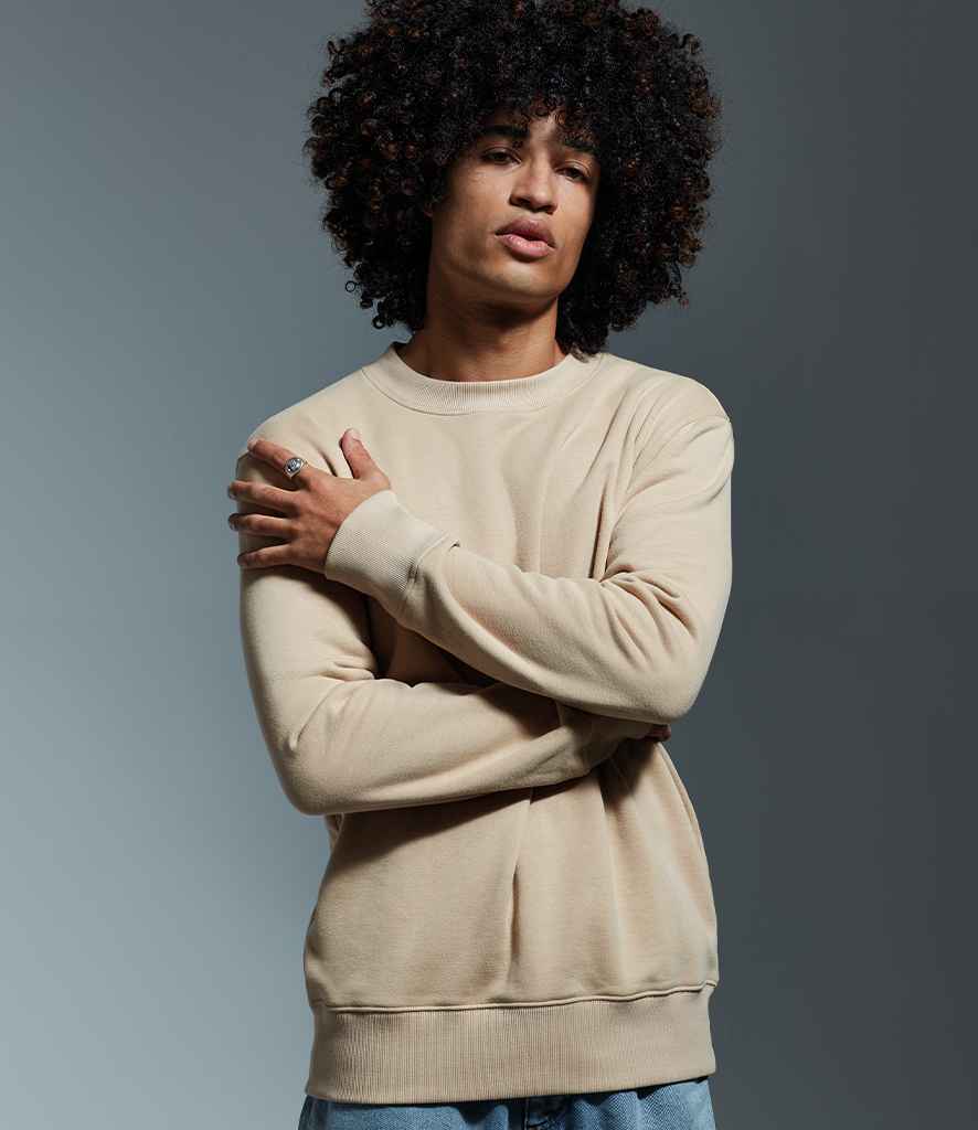 Anthem Organic Sweatshirt in Desert Sand by Anthem — Custom branded clothing by Print Press, featuring premium embroidery produced in our specialist print lab in the UK.