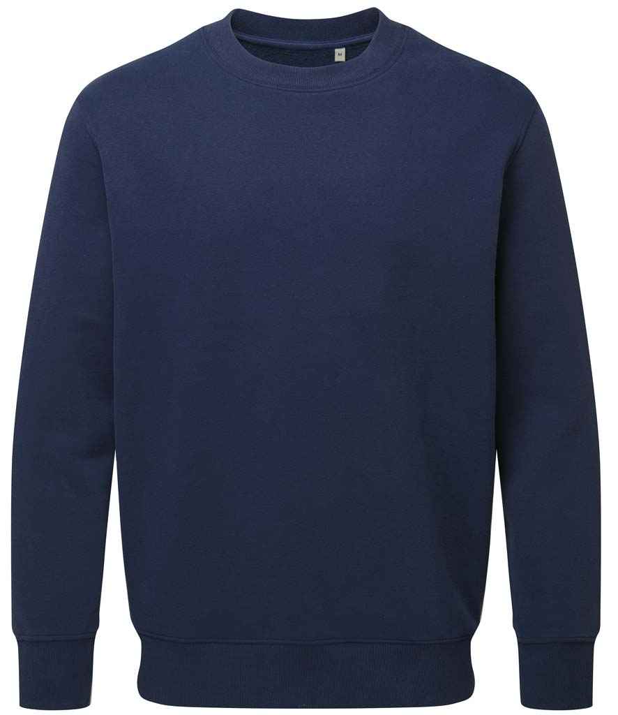 Anthem Organic Sweatshirt in by Anthem — Custom branded clothing by Print Press, featuring premium embroidery produced in our specialist print lab in the UK.