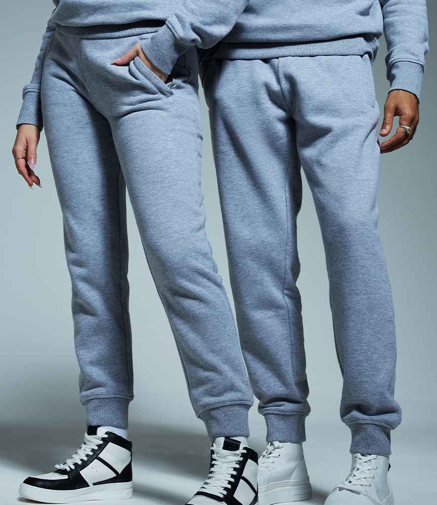 Anthem Organic Jog Pants in Grey Marl by Anthem — Custom branded clothing by Print Press, featuring premium embroidery produced in our specialist print lab in the UK.