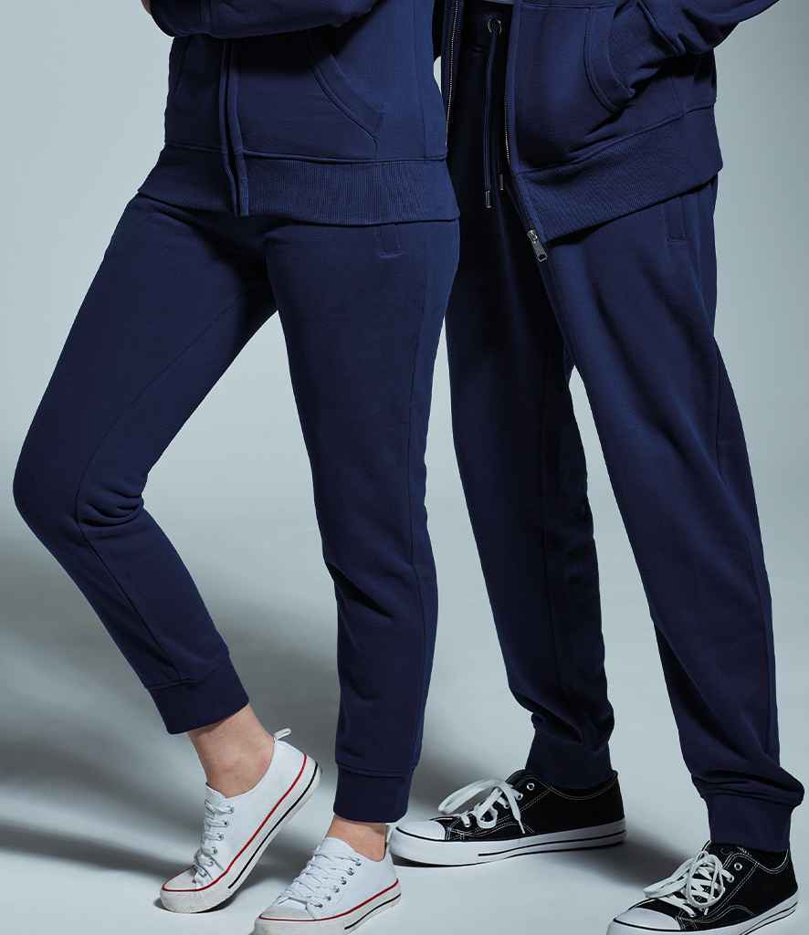 Anthem Organic Jog Pants in Navy by Anthem — Custom branded clothing by Print Press, featuring premium embroidery produced in our specialist print lab in the UK.