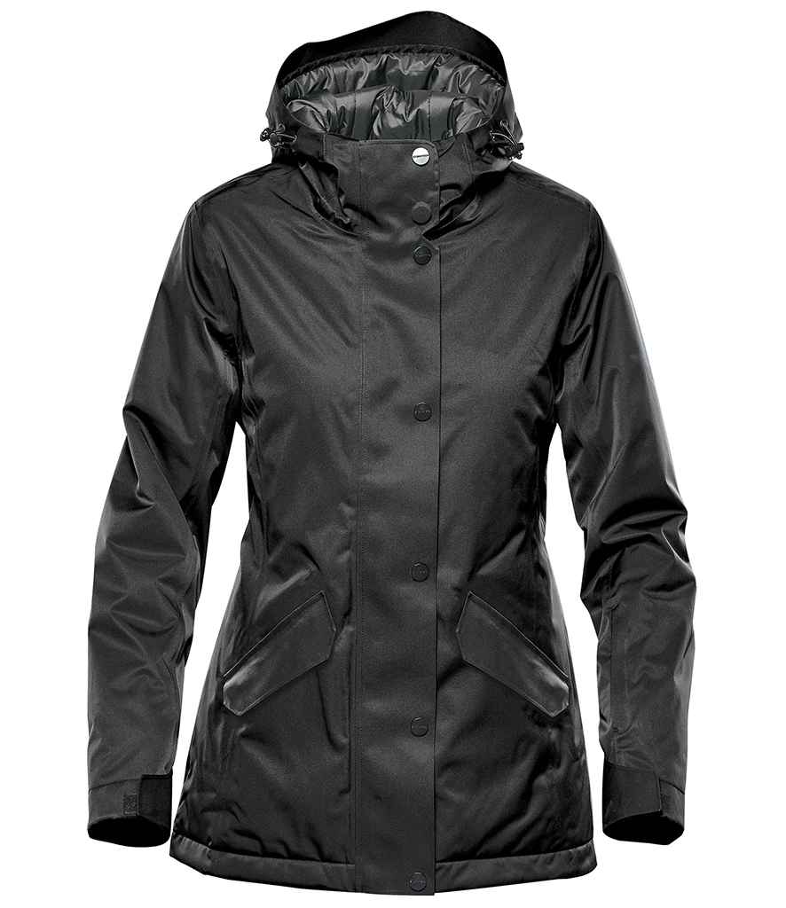 Stormtech Ladies Zurich Thermal Parka Jacket in by Stormtech — Custom branded clothing by Print Press, featuring premium embroidery produced in our specialist print lab in the UK.
