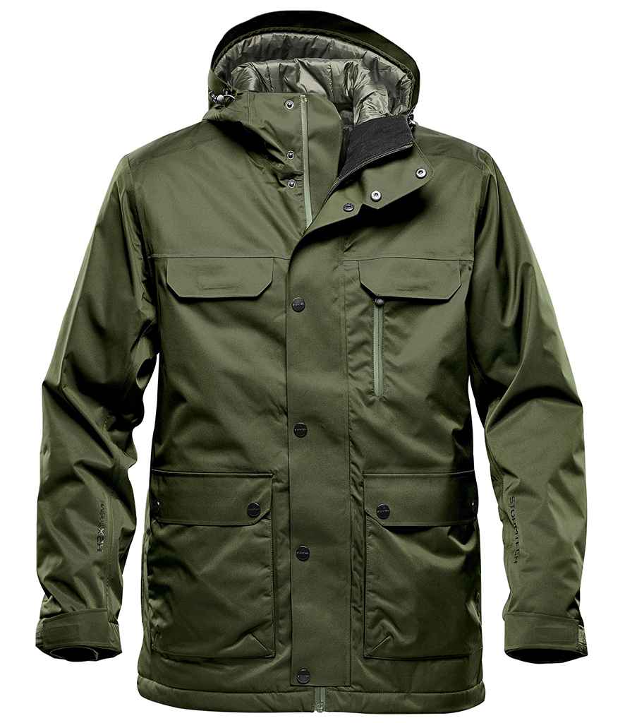 Stormtech Zurich Thermal Parka Jacket in by Stormtech — Custom branded clothing by Print Press, featuring premium embroidery produced in our specialist print lab in the UK.