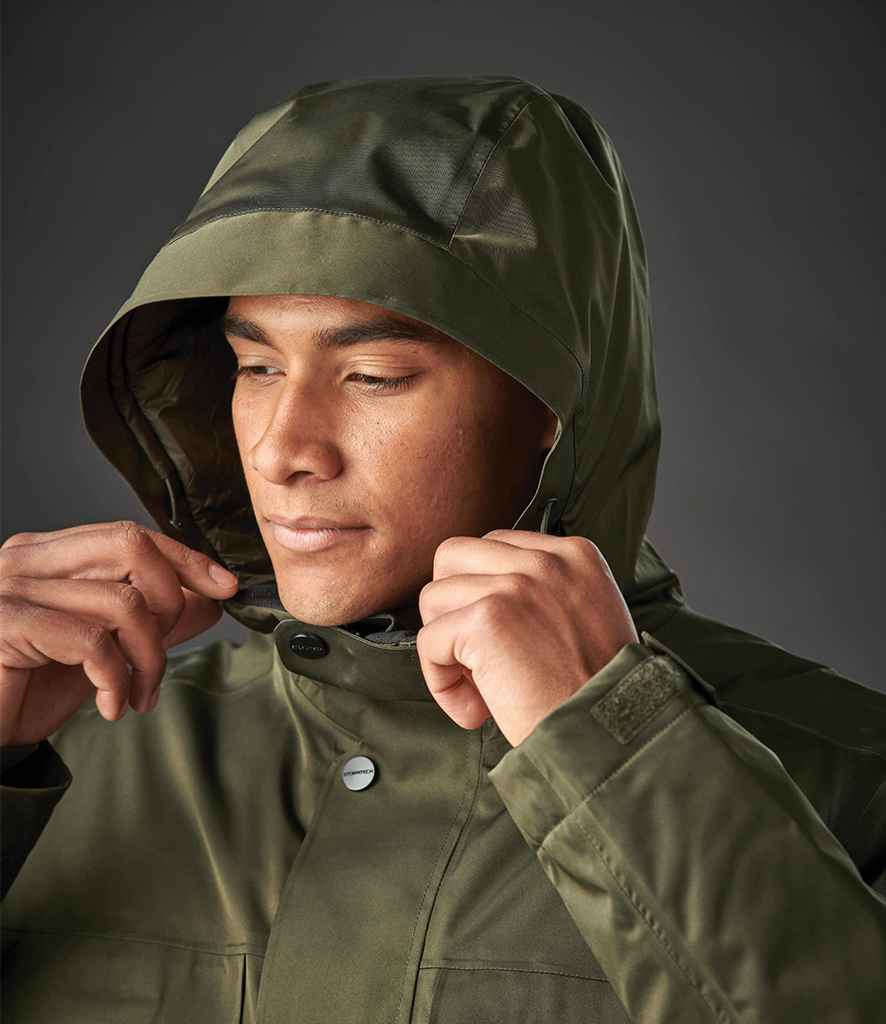 Stormtech Zurich Thermal Parka Jacket in by Stormtech — Custom branded clothing by Print Press, featuring premium embroidery produced in our specialist print lab in the UK.