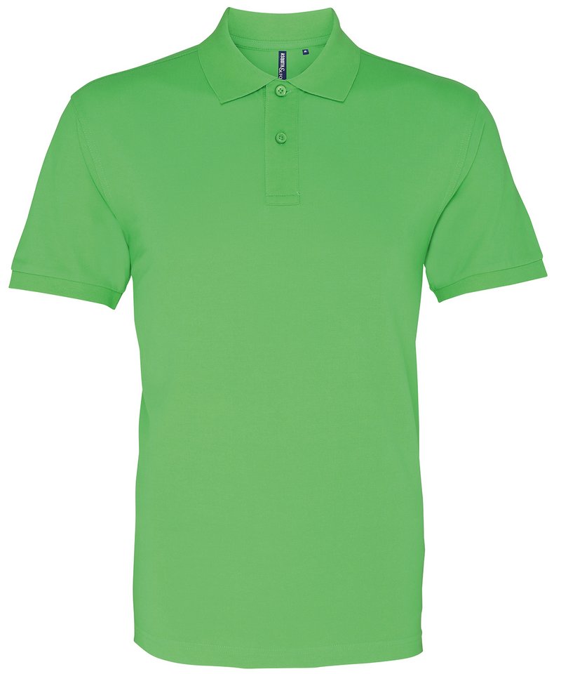 Men's Polo - (2nd Colours) in Lime by Asquith & Fox — Custom branded clothing by Print Press, featuring premium embroidery produced in our specialist print lab in the UK.