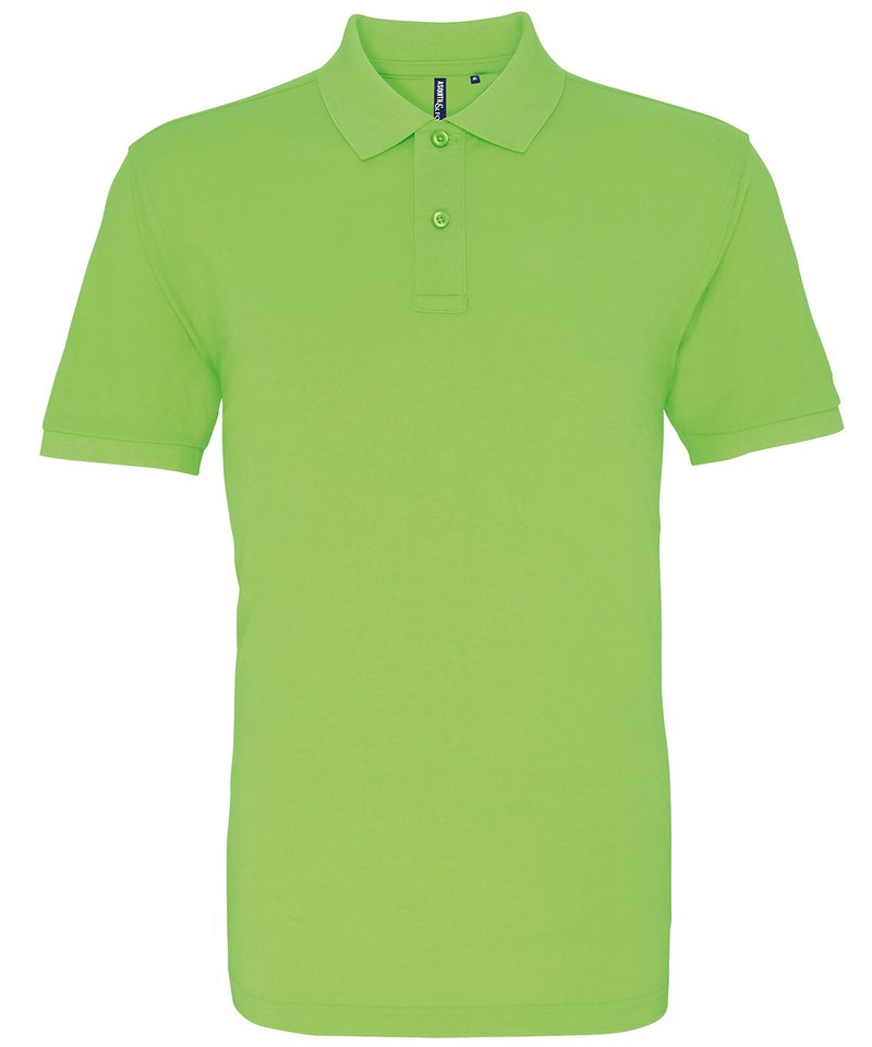 Men's Polo - (2nd Colours) in Neon Green by Asquith & Fox — Custom branded clothing by Print Press, featuring premium embroidery produced in our specialist print lab in the UK.