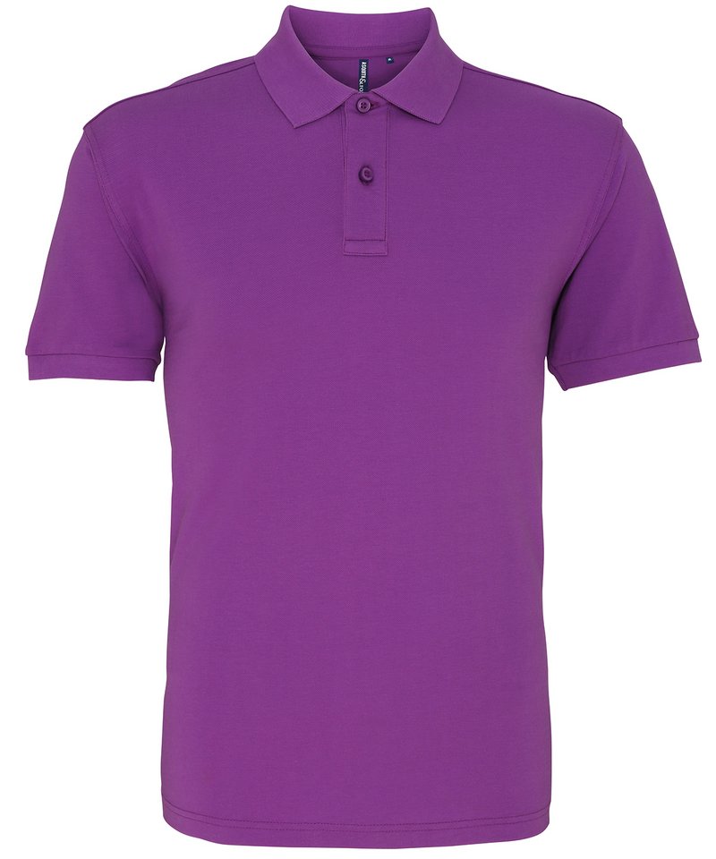 Men's Polo - (2nd Colours) in Orchid by Asquith & Fox — Custom branded clothing by Print Press, featuring premium embroidery produced in our specialist print lab in the UK.