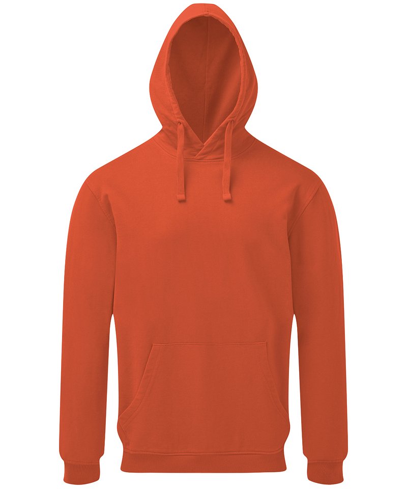 Men's Coastal Vintage Wash Loop Back Hoodie in Paprika by Asquith & Fox — Custom branded clothing by Print Press, featuring premium embroidery produced in our specialist print lab in the UK.