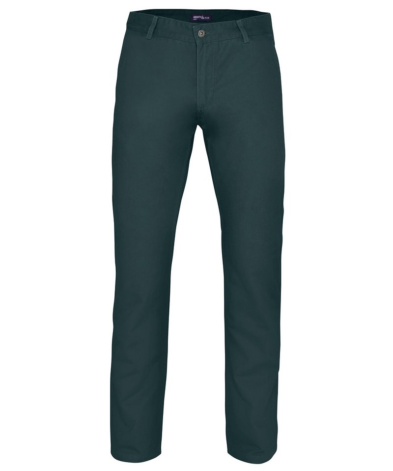 Men's Chinos in Slate by Asquith & Fox — Custom branded clothing by Print Press, featuring premium embroidery produced in our specialist print lab in the UK.