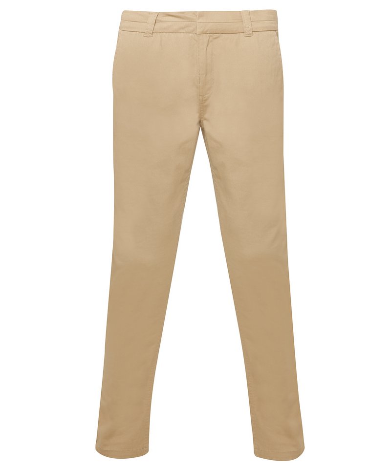 Women's Chinos in Khaki by Asquith & Fox — Custom branded clothing by Print Press, featuring premium embroidery produced in our specialist print lab in the UK.