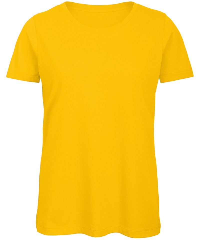 B&C Inspire T Women's in Gold by B & C Collection — Custom branded clothing by Print Press, featuring premium embroidery produced in our specialist print lab in the UK.