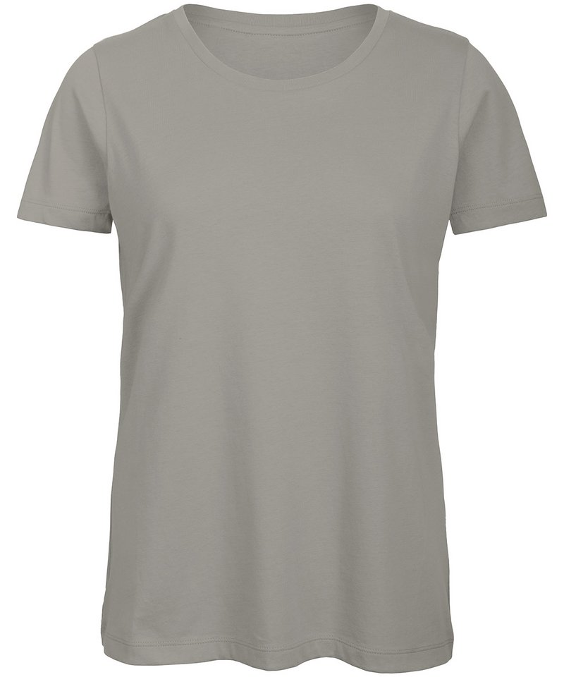 B&C Inspire T Women's in Light Grey by B & C Collection — Custom branded clothing by Print Press, featuring premium embroidery produced in our specialist print lab in the UK.