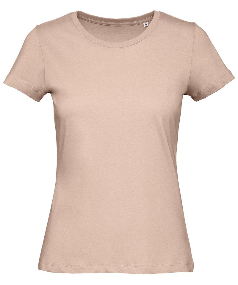 B&C Inspire T Women's in Millennial Pink by B & C Collection — Custom branded clothing by Print Press, featuring premium embroidery produced in our specialist print lab in the UK.