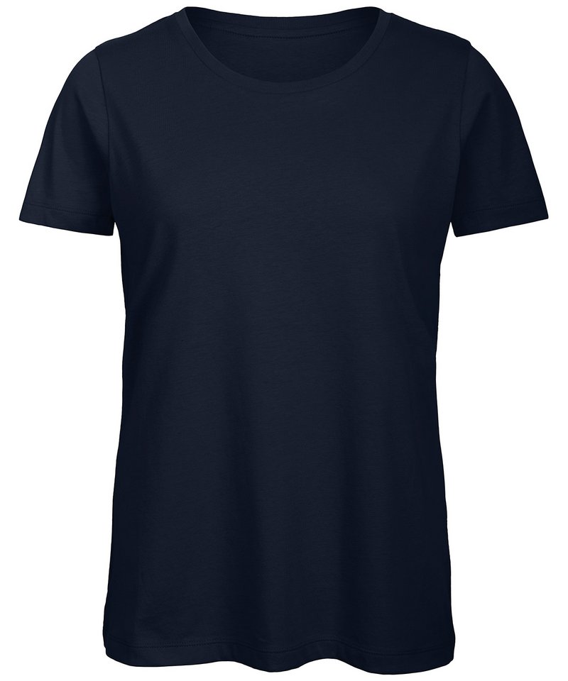 B&C Inspire T Women's in Navy by B & C Collection — Custom branded clothing by Print Press, featuring premium embroidery produced in our specialist print lab in the UK.