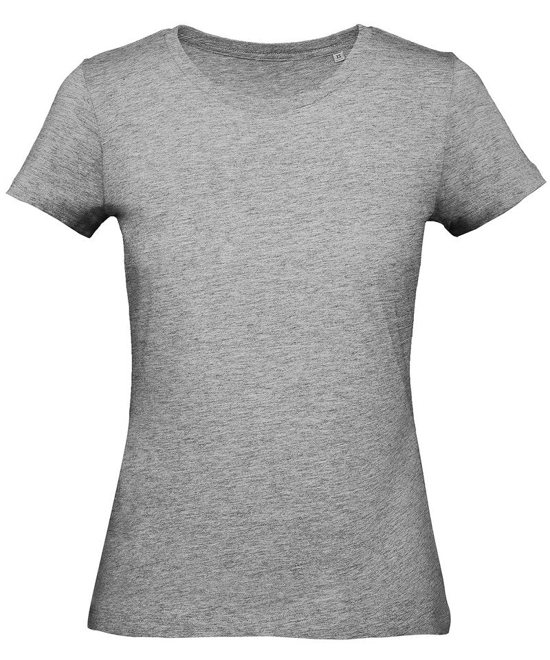 B&C Inspire T Women's in Sport Grey by B & C Collection — Custom branded clothing by Print Press, featuring premium embroidery produced in our specialist print lab in the UK.
