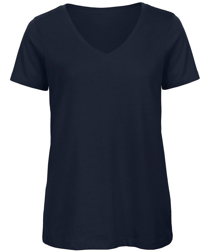 B&C Inspire V T Women's in Navy by B & C Collection — Custom branded clothing by Print Press, featuring premium embroidery produced in our specialist print lab in the UK.