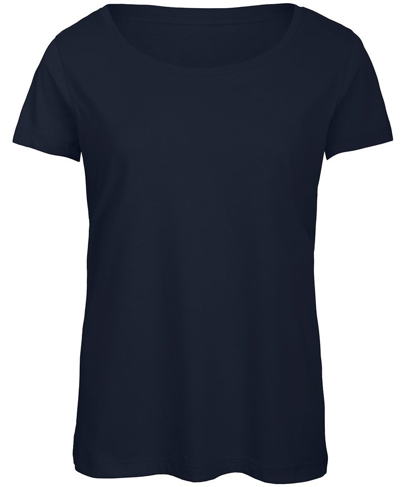 B&C Triblend Women's in Navy by B & C Collection — Custom branded clothing by Print Press, featuring premium embroidery produced in our specialist print lab in the UK.