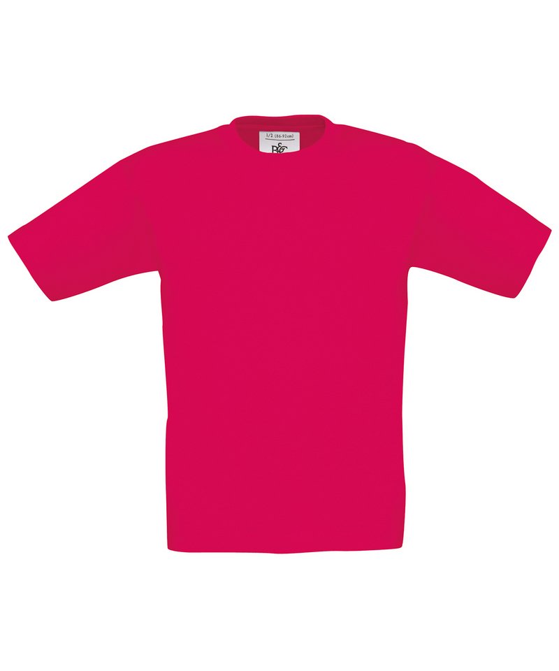 B&C Exact 150 Kids in Fuchsia by B & C Collection — Custom branded clothing by Print Press, featuring premium embroidery produced in our specialist print lab in the UK.
