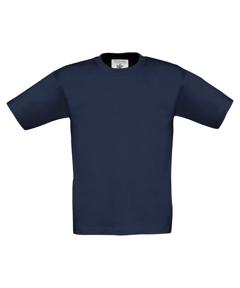 B&C Exact 150 Kids in Navy by B & C Collection — Custom branded clothing by Print Press, featuring premium embroidery produced in our specialist print lab in the UK.