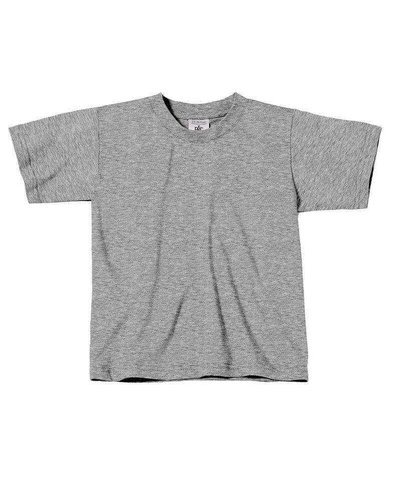 B&C Exact 150 Kids in Sport Grey by B & C Collection — Custom branded clothing by Print Press, featuring premium embroidery produced in our specialist print lab in the UK.