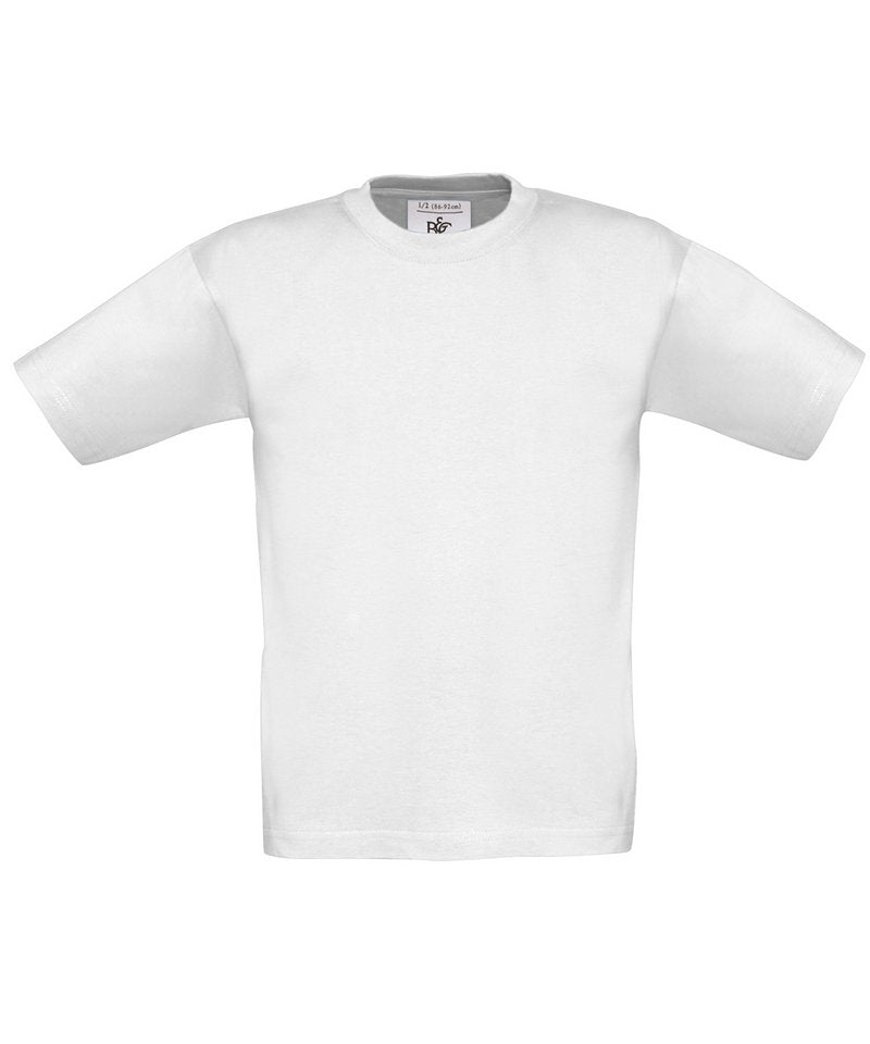 B&C Exact 150 Kids in White by B & C Collection — Custom branded clothing by Print Press, featuring premium embroidery produced in our specialist print lab in the UK.