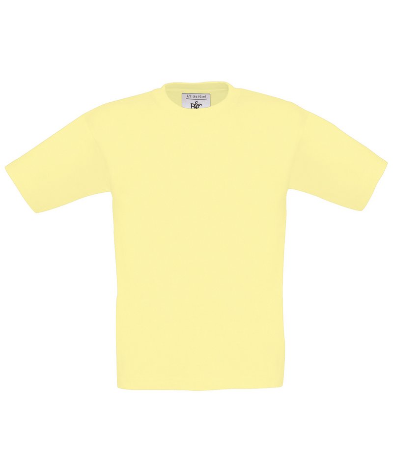 B&C Exact 150 Kids in Yellow by B & C Collection — Custom branded clothing by Print Press, featuring premium embroidery produced in our specialist print lab in the UK.