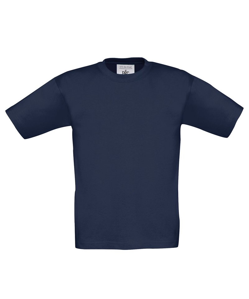 B&C Exact 190 Kids in Navy by B & C Collection — Custom branded clothing by Print Press, featuring premium embroidery produced in our specialist print lab in the UK.