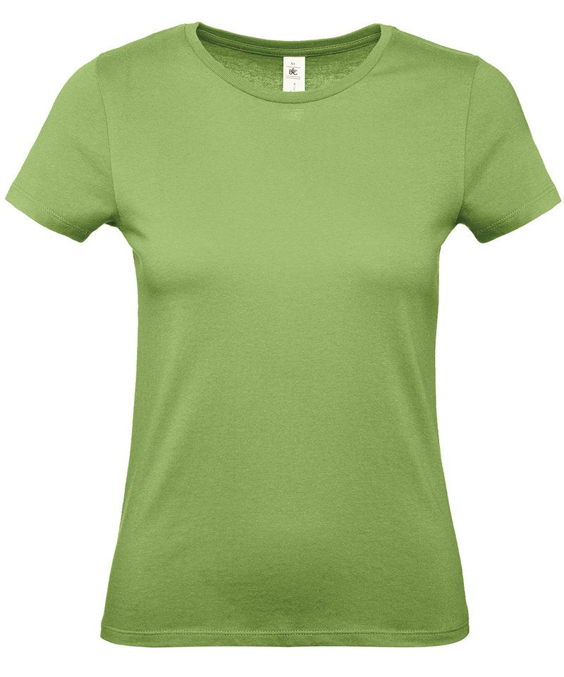 B&C E150 Women's in Pistachio by B & C Collection — Custom branded clothing by Print Press, featuring premium embroidery produced in our specialist print lab in the UK.