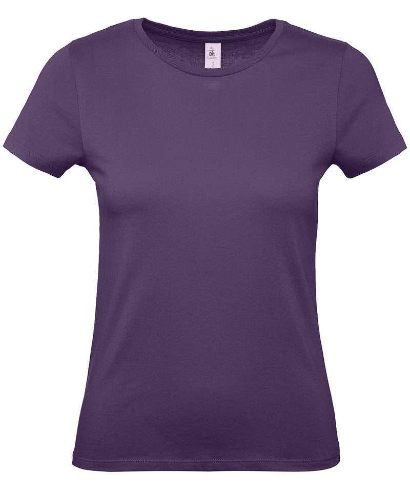 B&C E150 Women's in Urban Purple by B & C Collection — Custom branded clothing by Print Press, featuring premium embroidery produced in our specialist print lab in the UK.