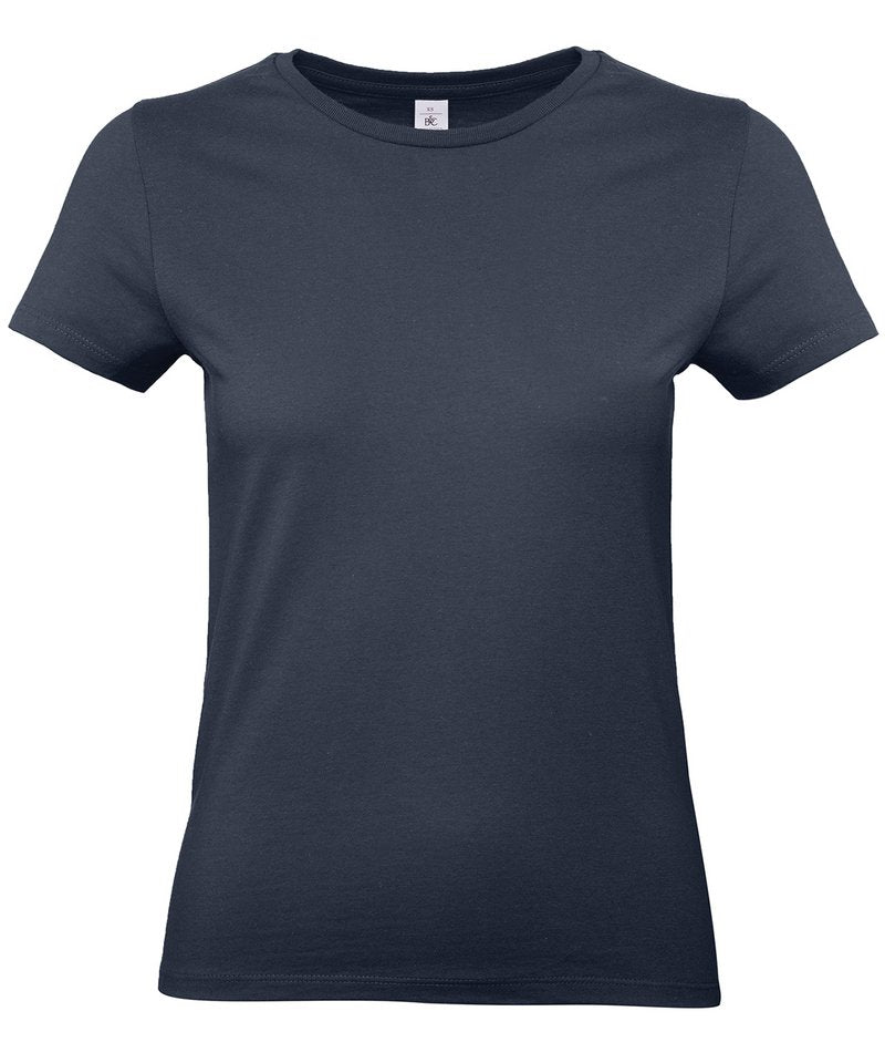 B&C E190 Women's in Navy by B & C Collection — Custom branded clothing by Print Press, featuring premium embroidery produced in our specialist print lab in the UK.