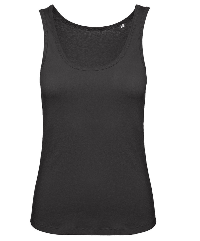 B&C Inspire Tank T Women's in Black by B & C Collection — Custom branded clothing by Print Press, featuring premium embroidery produced in our specialist print lab in the UK.