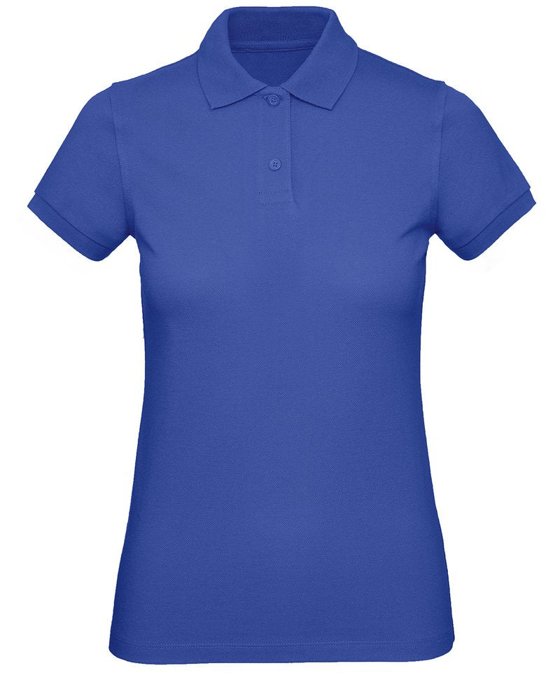 B&C Inspire Polo Women's - (2nd Colours) in Cobalt Blue by B & C Collection — Custom branded clothing by Print Press, featuring premium embroidery produced in our specialist print lab in the UK.