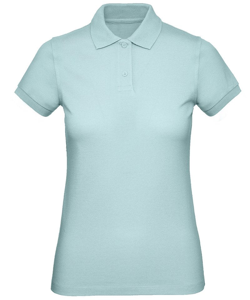 B&C Inspire Polo Women's in Millennial Mint by B & C Collection — Custom branded clothing by Print Press, featuring premium embroidery produced in our specialist print lab in the UK.