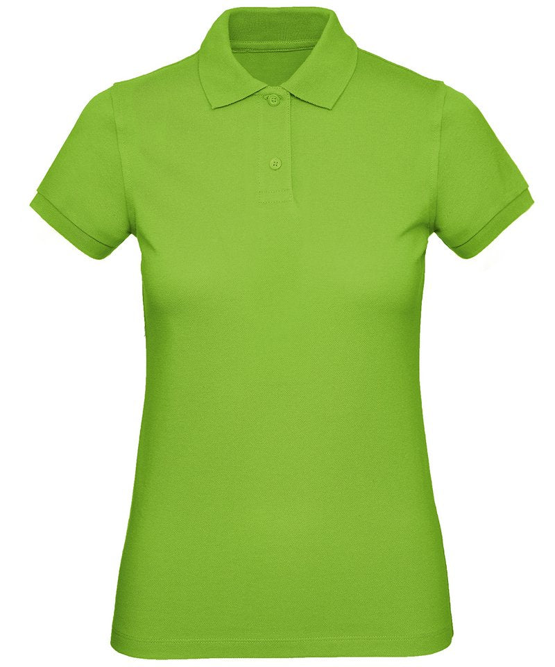 B&C Inspire Polo Women's in Orchid Green by B & C Collection — Custom branded clothing by Print Press, featuring premium embroidery produced in our specialist print lab in the UK.