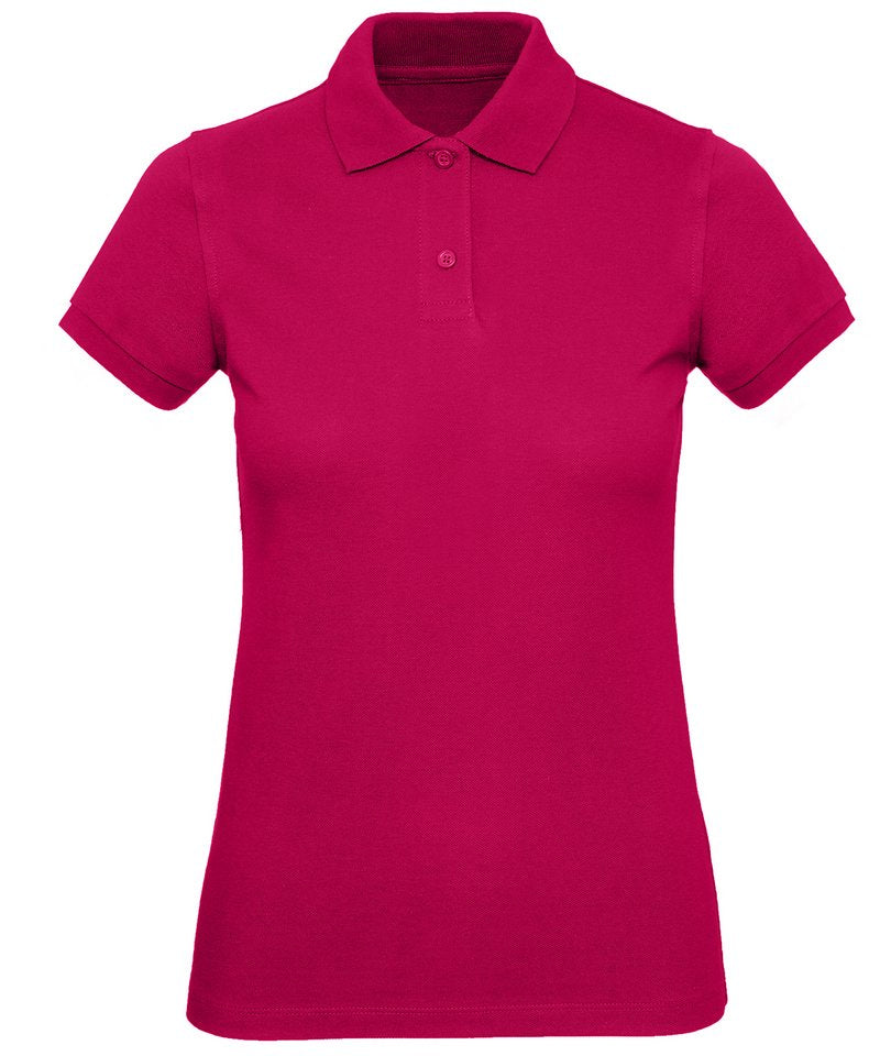 B&C Inspire Polo Women's in Sorbet by B & C Collection — Custom branded clothing by Print Press, featuring premium embroidery produced in our specialist print lab in the UK.