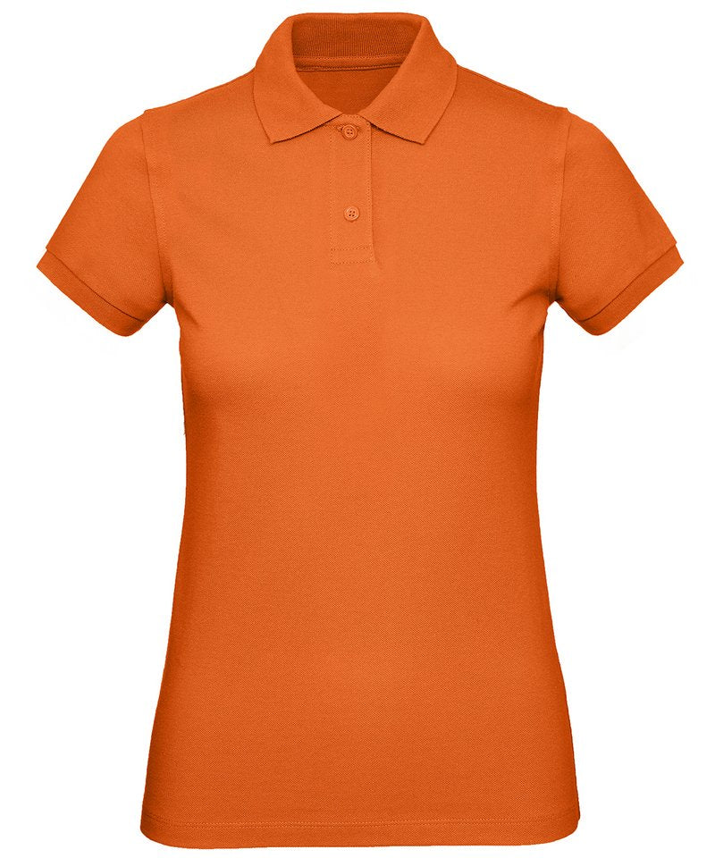 B&C Inspire Polo Women's in Urban Orange by B & C Collection — Custom branded clothing by Print Press, featuring premium embroidery produced in our specialist print lab in the UK.