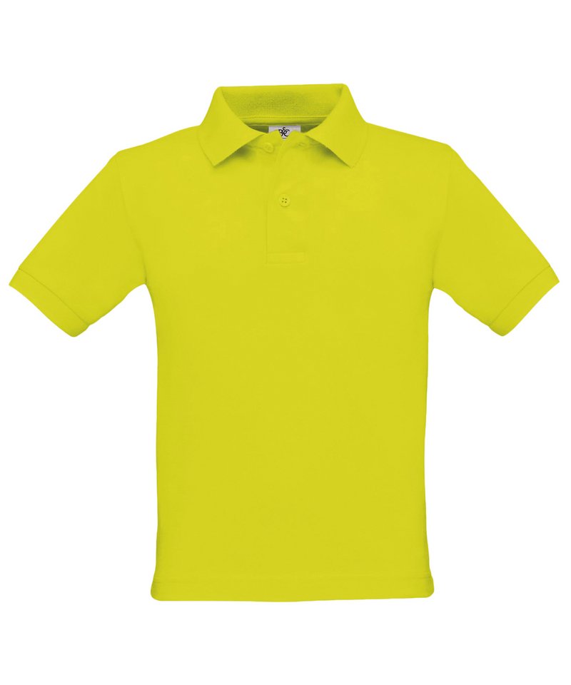 B&C Safran Kids in Pixel Lime by B & C Collection — Custom branded clothing by Print Press, featuring premium embroidery produced in our specialist print lab in the UK.