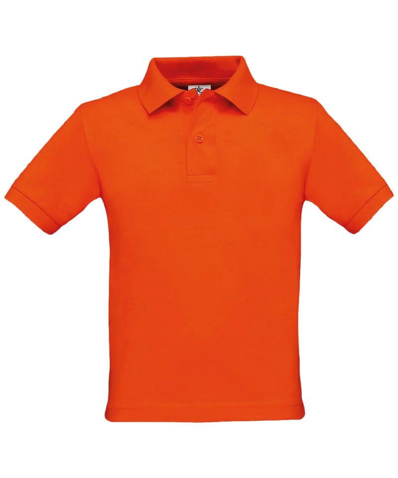 B&C Safran Kids in Pumpkin Orange by B & C Collection — Custom branded clothing by Print Press, featuring premium embroidery produced in our specialist print lab in the UK.