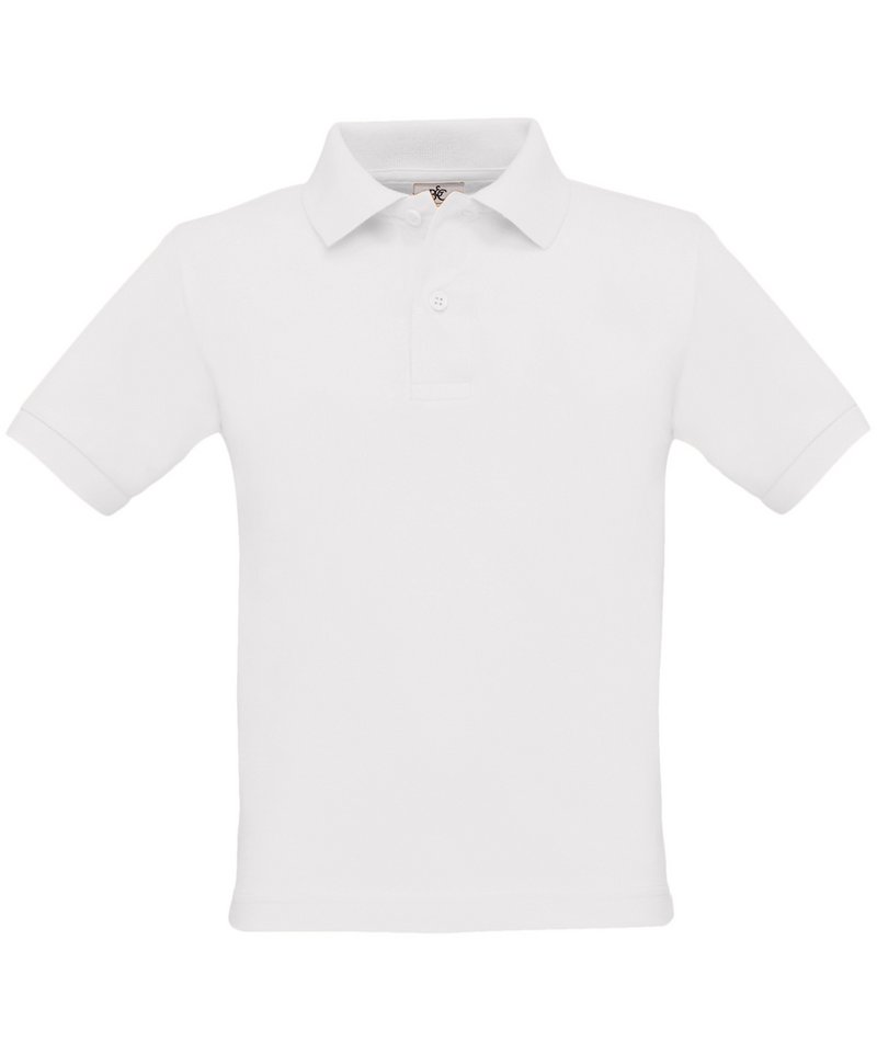B&C Safran Kids in White by B & C Collection — Custom branded clothing by Print Press, featuring premium embroidery produced in our specialist print lab in the UK.