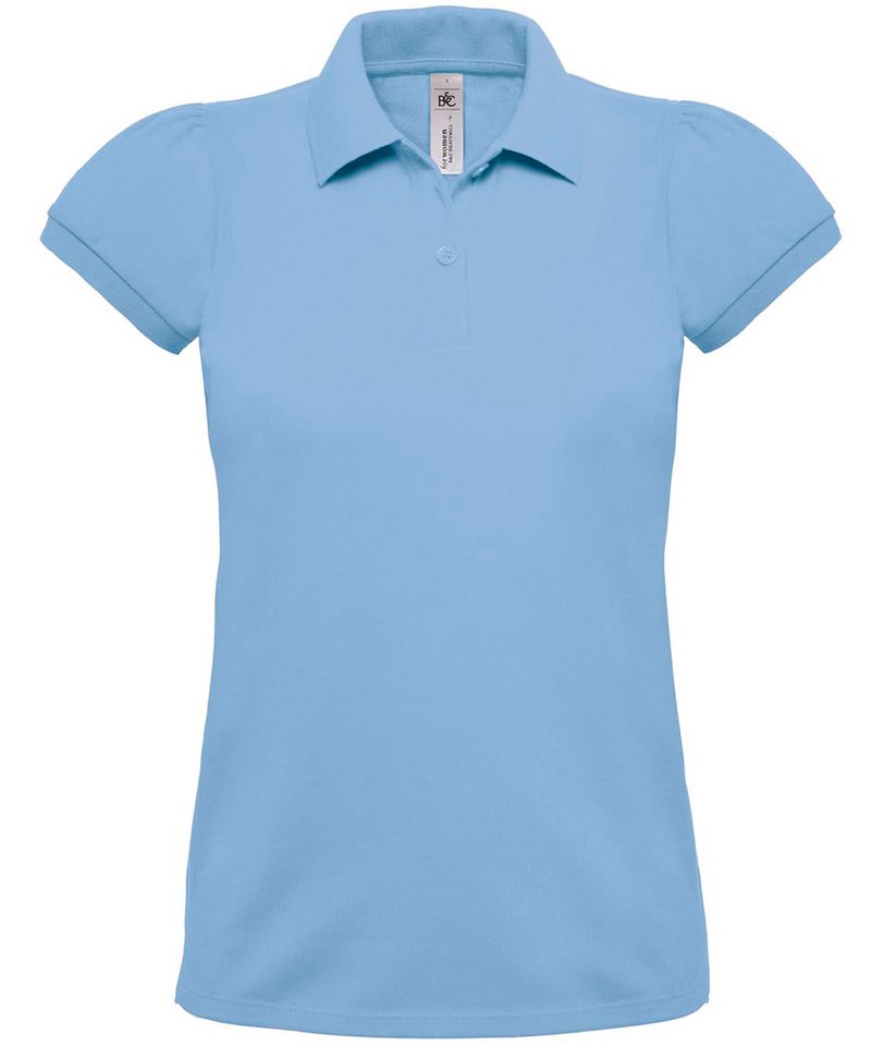 B&C Heavymill Women's in Sky Blue by B & C Collection — Custom branded clothing by Print Press, featuring premium embroidery produced in our specialist print lab in the UK.