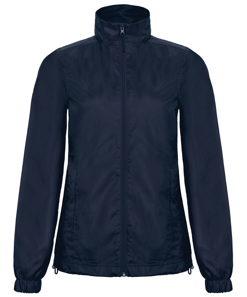 B&C Id.601 Jacket Women's in Navy by B & C Collection — Custom branded clothing by Print Press, featuring premium embroidery produced in our specialist print lab in the UK.