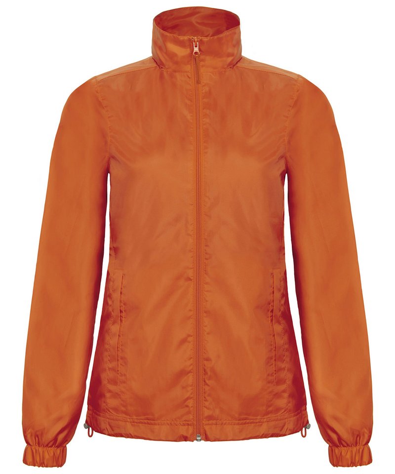 B&C Id.601 Jacket Women's in Orange by B & C Collection — Custom branded clothing by Print Press, featuring premium embroidery produced in our specialist print lab in the UK.