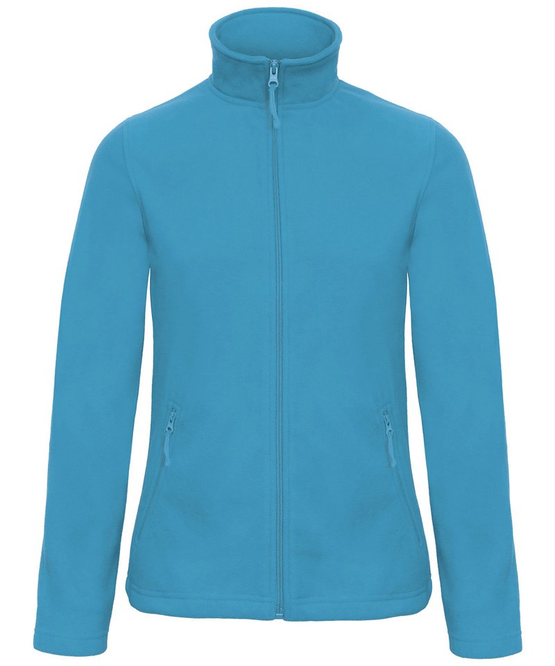 B&C Id.501 Fleece Women's in Atoll by B & C Collection — Custom branded clothing by Print Press, featuring premium embroidery produced in our specialist print lab in the UK.