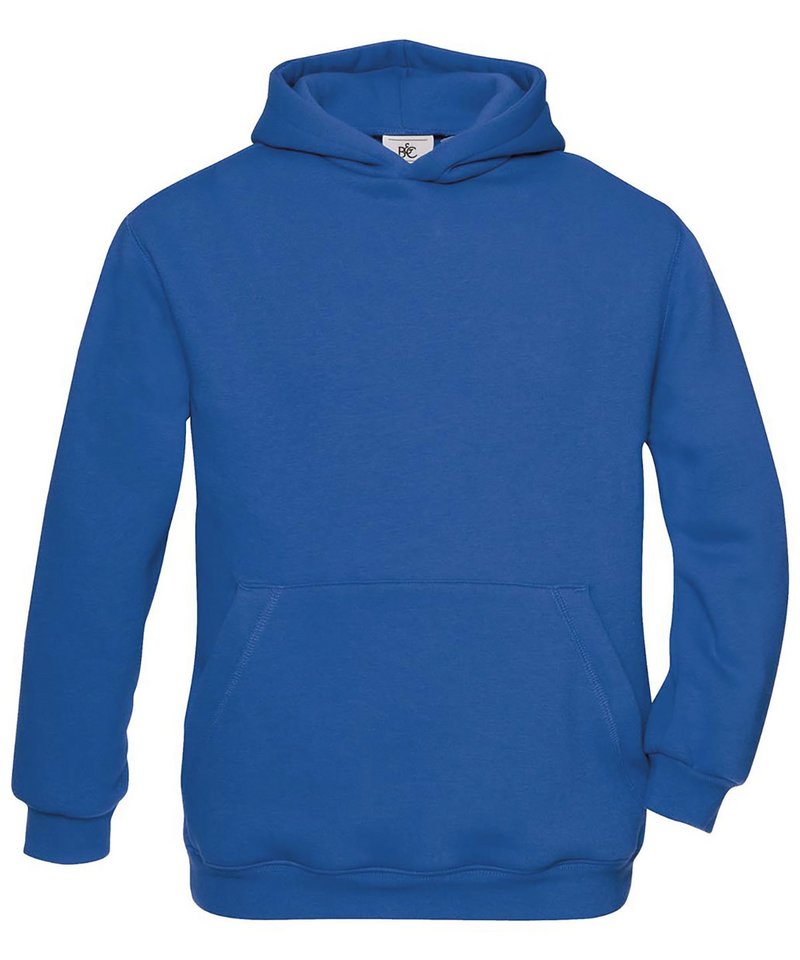 B&C Hooded Kids in Royal Blue by B & C Collection — Custom branded clothing by Print Press, featuring premium embroidery produced in our specialist print lab in the UK.