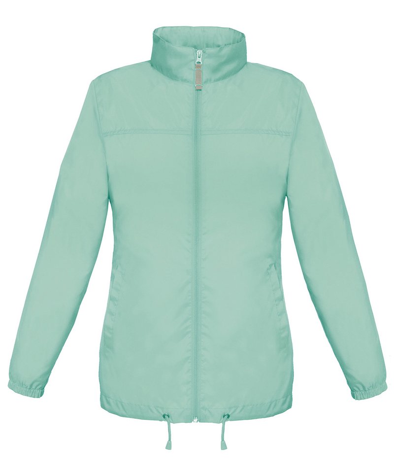 B&C Sirocco Women's in XS Pixel Turquoise by B & C Collection — Custom branded clothing by Print Press, featuring premium embroidery produced in our specialist print lab in the UK.
