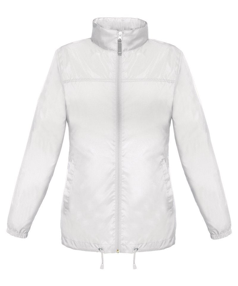 B&C Sirocco Women's in White by B & C Collection — Custom branded clothing by Print Press, featuring premium embroidery produced in our specialist print lab in the UK.