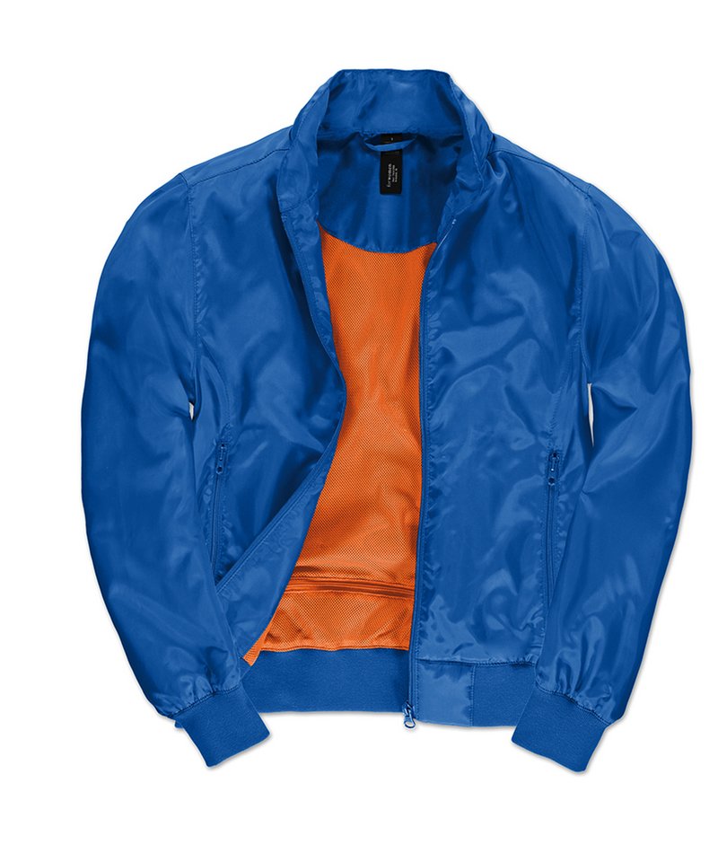 B&C Trooper Women's in Royal Blue Neon Orange Lining by B & C Collection — Custom branded clothing by Print Press, featuring premium embroidery produced in our specialist print lab in the UK.