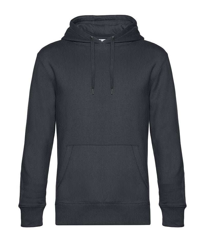 B&C King Hooded in Asphalt by B & C Collection — Custom branded clothing by Print Press, featuring premium embroidery produced in our specialist print lab in the UK.