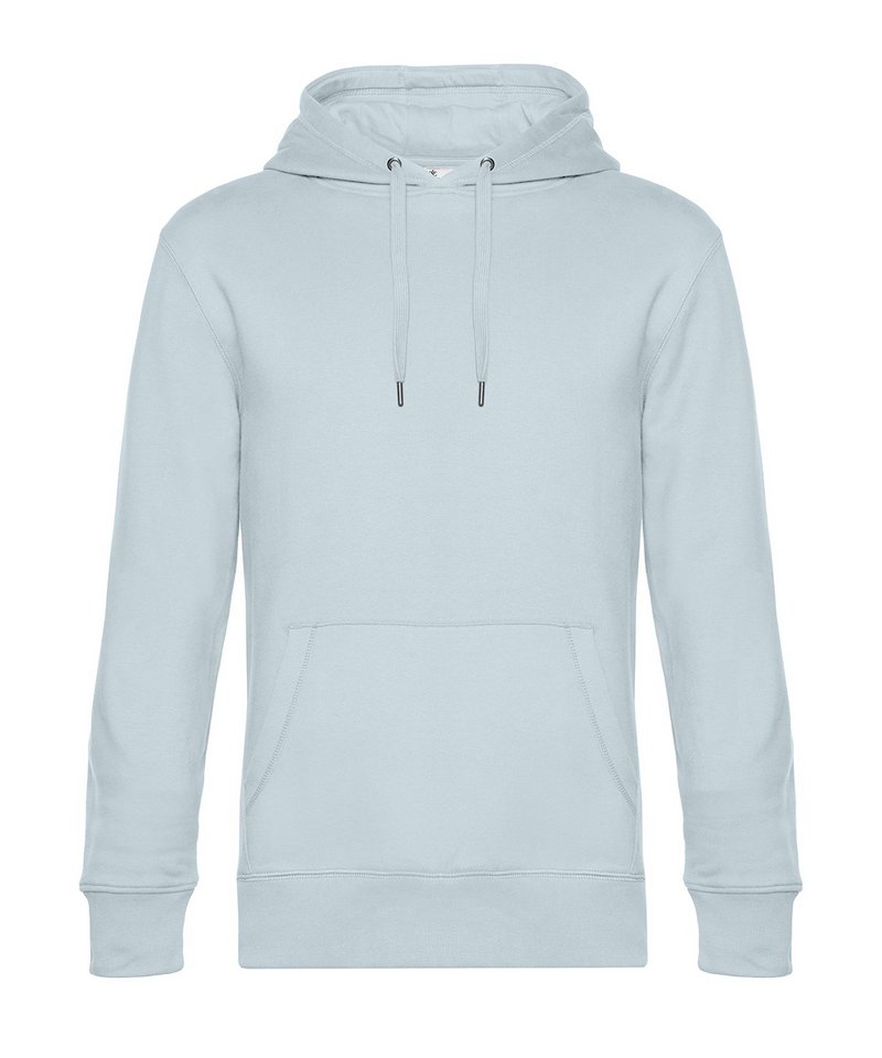 B&C King Hooded in Pure Sky by B & C Collection — Custom branded clothing by Print Press, featuring premium embroidery produced in our specialist print lab in the UK.