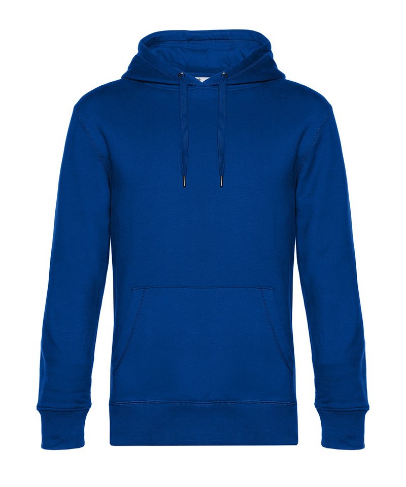 B&C King Hooded in Royal by B & C Collection — Custom branded clothing by Print Press, featuring premium embroidery produced in our specialist print lab in the UK.