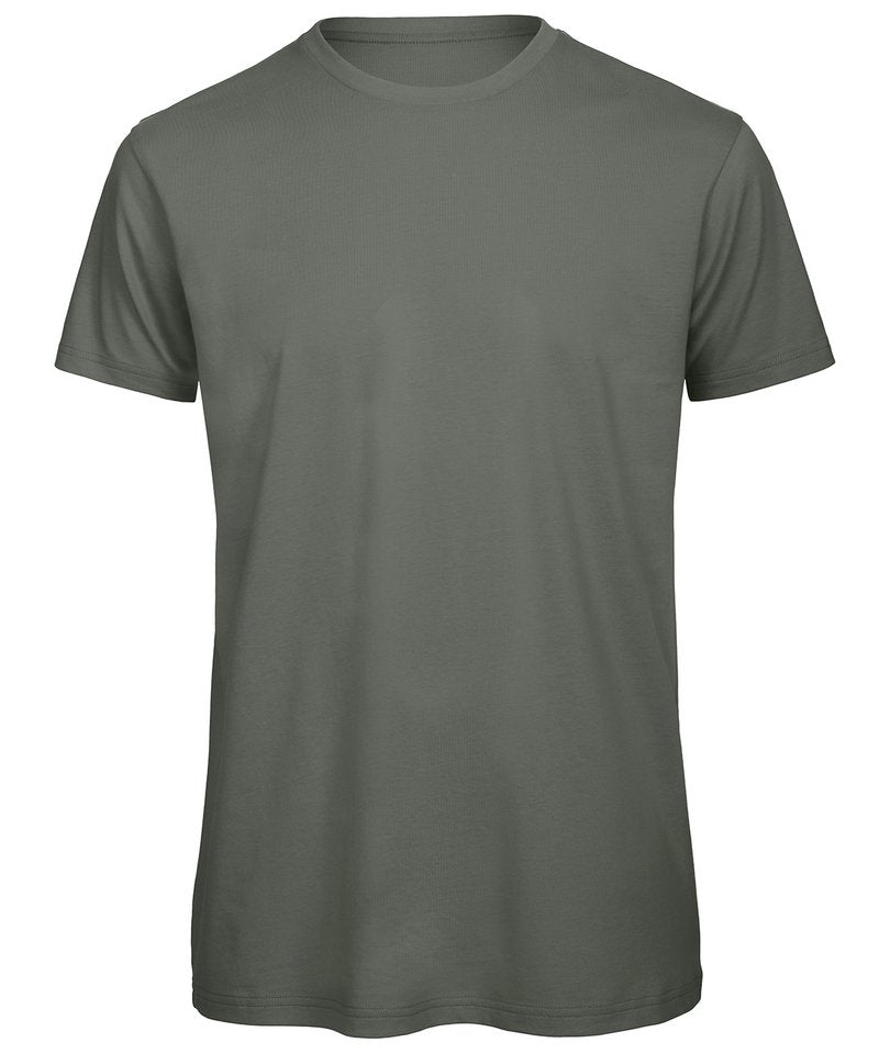 B&C Inspire T Men's in Millennial Khaki by B & C Collection — Custom branded clothing by Print Press, featuring premium embroidery produced in our specialist print lab in the UK.